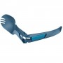 FORCLAZ FOLDING TREKKING CUTLERY (FORK/SPOON) - TREK 500 - Blue Plastic