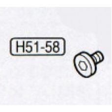 Tokyo Marui Hi-Capa GBB Hexagon Grip Screws - Silver (2PCS) (Part No. H51-58)