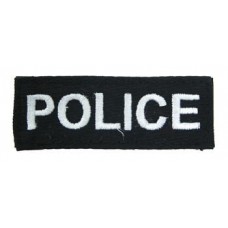 POLICE Small Patch (White)