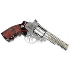 WG Fullmetal Revolver 4" CO2 Pistol (Sliver)