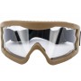  X-Eye Protector Goggle Clear Lens - Black / DEB/ OD
