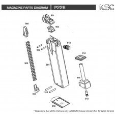 KSC P226 Diagram